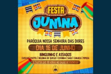 Prestigiem amanhã em Fartura a Festa Junina da paróquia Nossa Senhora das Dores