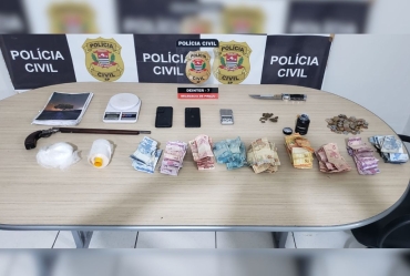 Polícia Civil prende suspeito de tráfico durante Operação Ruptura em Manduri