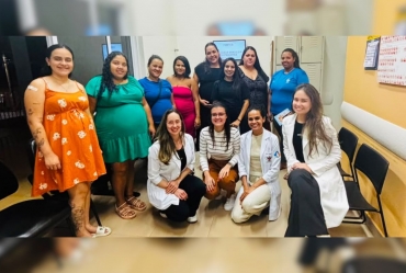 Equipe de Saúde de Sarutaiá realiza encontro com gestantes do município