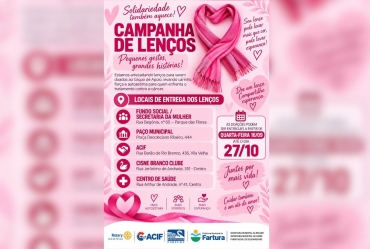 Fartura realiza campanha de arrecadação de lenços