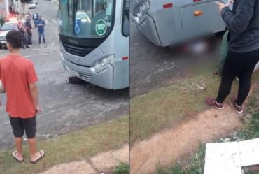 Irmãos gêmeos são atropelados por ônibus enquanto andavam de bicicleta