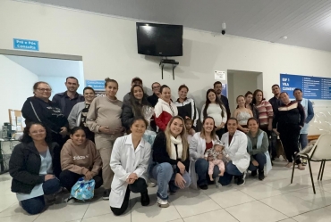 Coordenadoria de Saúde de Taguaí promove palestras sobre amamentação e cuidados com engasgos em bebês