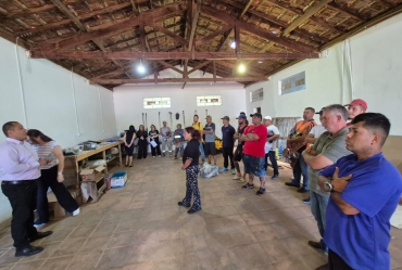 Frente de Trabalho se prepara para iniciar os trabalhos em Avaré