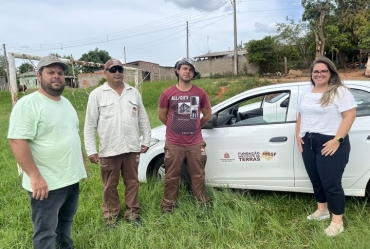 Vila São Pedro recebe equipe do ITESP para regularização fundiária em Itaporanga
