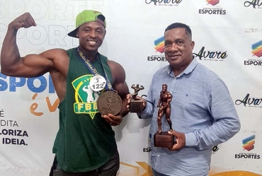Atleta de Avaré é destaque em competição de fisiculturismo realizada em Santos
