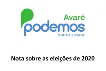 Nota sobre as eleições de 2020