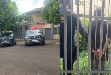 Suspeito de furtos é preso escondido em forro de casa após pular muros e telhados durante fuga em Ourinhos