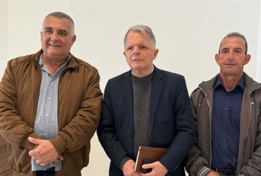 Prefeito e vereador de Sarutaiá se reúnem com deputado e representante da Defesa Civil 