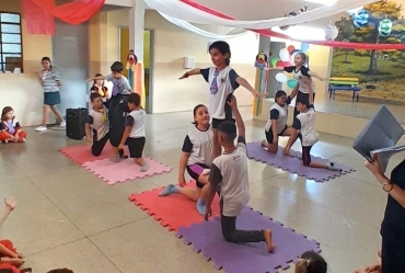 Projeto Circo prioriza desenvolvimento integral de alunos da escola Elizabeth Freitas de Avaré