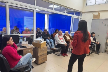 ESF Centro de Taguaí realiza grupo de envelhecimento ativo 