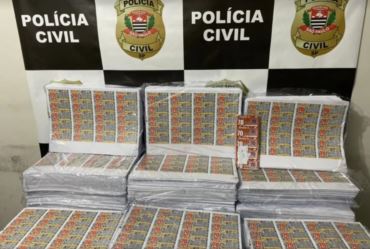 Polícia Civil apreende 120 mil cartelas de raspadinhas falsas