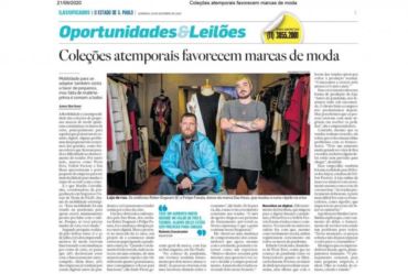 ESTILISTA FARTURENSE É DESTAQUE EM REPORTAGEM DO ESTADÃO DE DOMINGO
