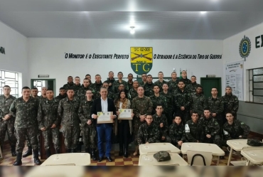 Secretaria da Juventude promove palestra sobre saúde mental a atiradores do Tiro de Guerra