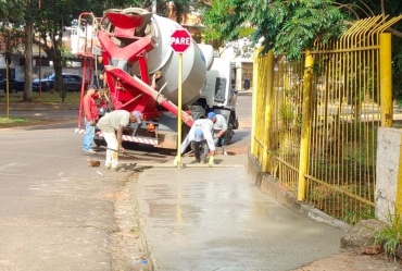 Trabalhos de zeladoria seguem em bairros e áreas centrais de Avaré