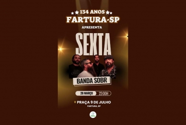 Fartura celebra aniversário com três dias de festa e grandes atrações