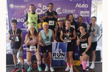 Equipe Timburi Runners conquista pódios e destaque em corrida em Ourinhos