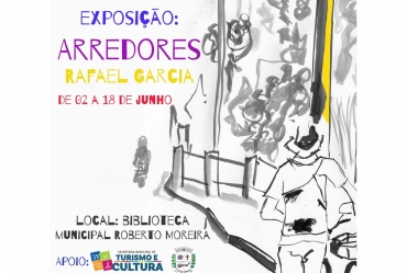 “Arredores” de Rafael Garcia chega à Biblioteca de Fartura