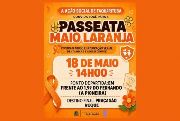 Taquarituba mobiliza população para passeata no dia 18 de maio contra o abuso infantil