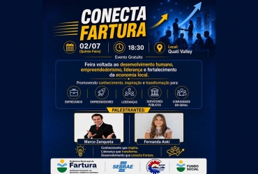 Conecta Fartura 2026 reúne especialistas para noite de inspiração, liderança e empreendedorismo