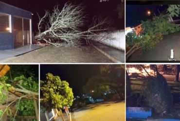 TEMPORAL EM RIVERSUL CAUSA DANOS NA NOITE DE ONTEM