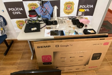 Investigação sobre tráfico leva à prisão de dupla e apreensão de objetos suspeitos em Iaras