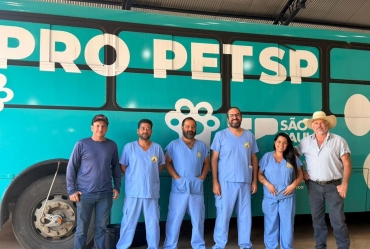 Ação do Castra-Móvel realiza 129  castrações gratuitas no município de Tejupá