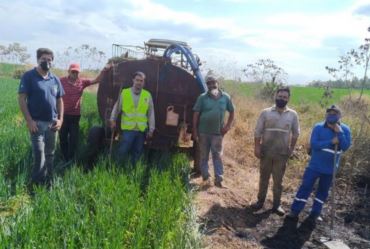 Defesa Civil teve de conter mais um incêndio criminoso em Taquarituba 